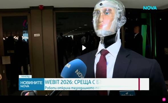 NOVA TV: Robots opened this year's Webit 2026 technology event