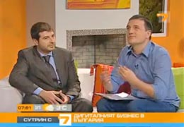 TV7: Plamen Russev about social networks and digital business in Bulgaria